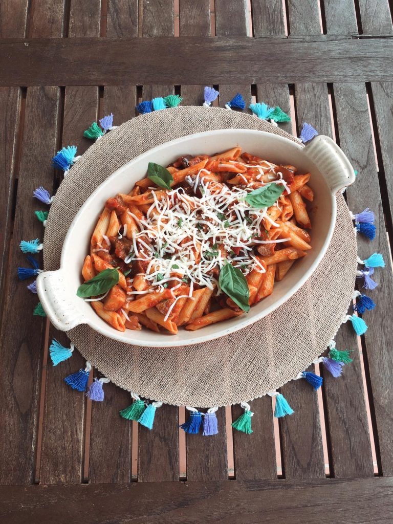 PASTA A LA NORMA Lotti's Nutrición